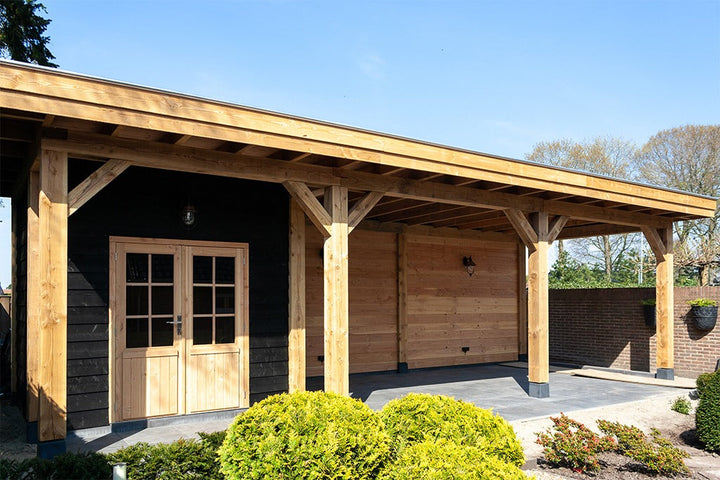 Maak je overkapping van douglas hout | 10 tips