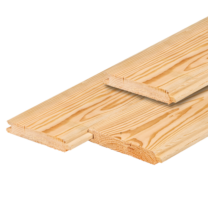 Blokhutprofiel douglas 2,8 x 19,5 cm geschaafd