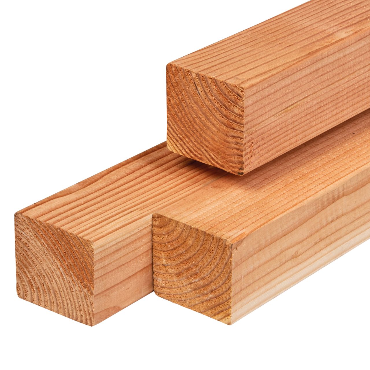 Paal douglas 11,0 x 11,0 cm geschaafd