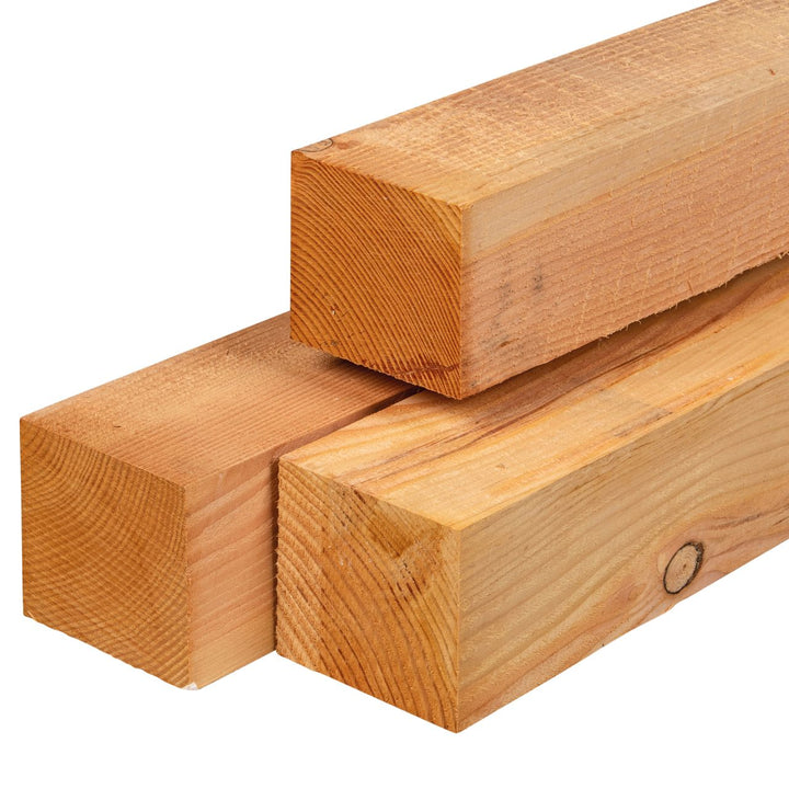 Paal douglas 12,0 x 12,0 fijn bezaagd