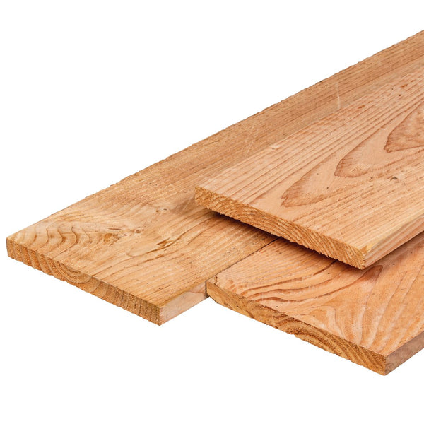 Plank douglas 2,2 x 20,0 cm fijn bezaagd