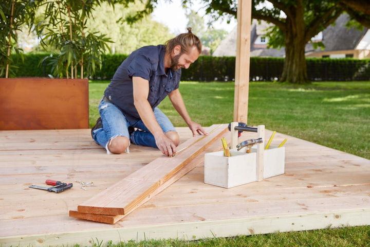 Vlonderplank Douglas 2,8 x 14,5 cm