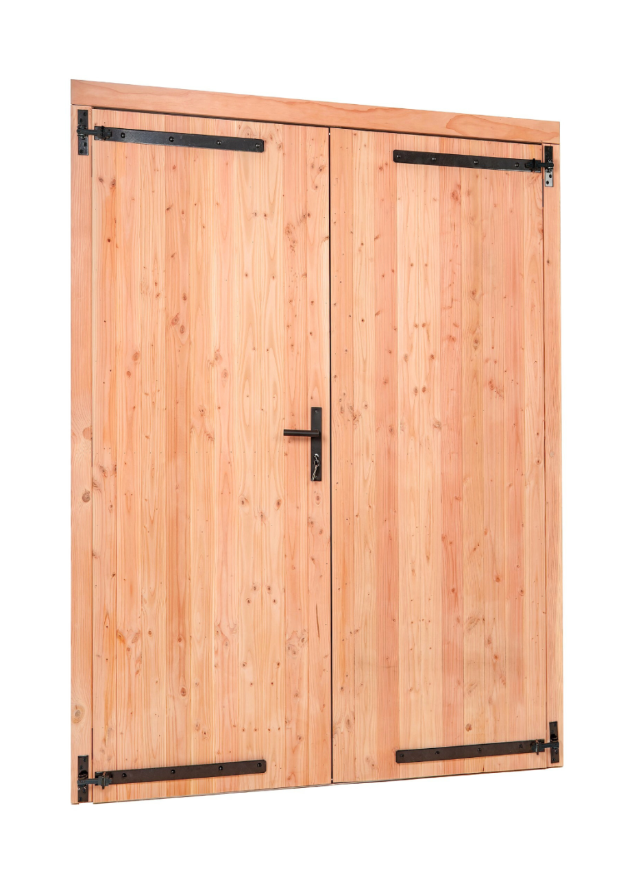 Red Class Wood dubbele dichte deur 185x205 cm