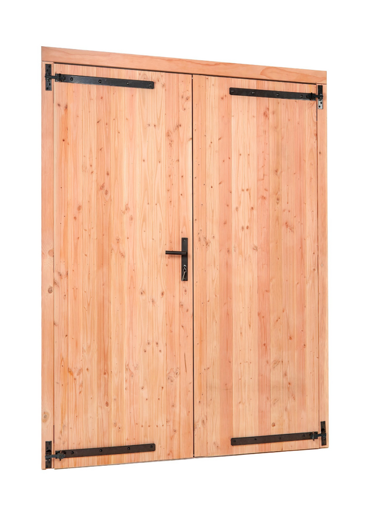 Red Class Wood dubbele dichte deur 185x205 cm