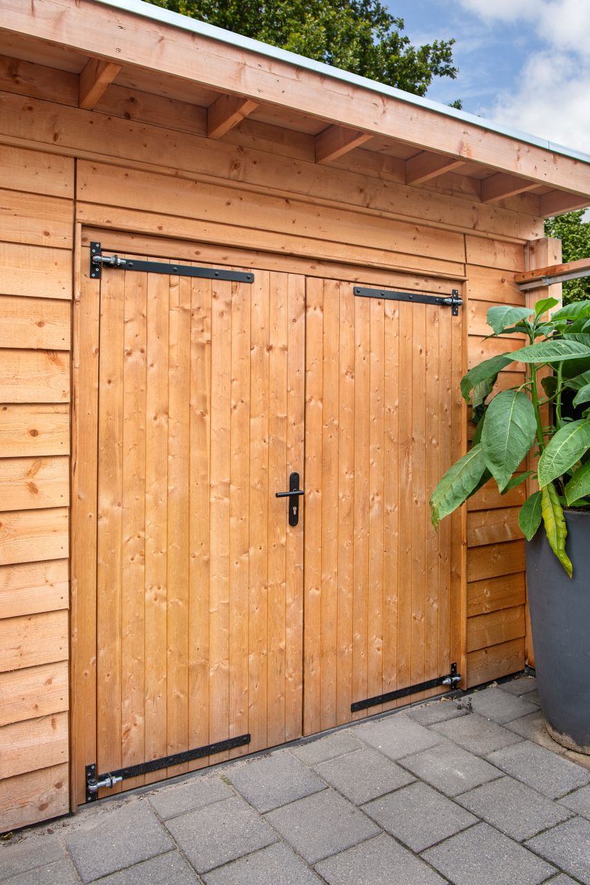 Red Class Wood dubbele dichte deur 185x205 cm