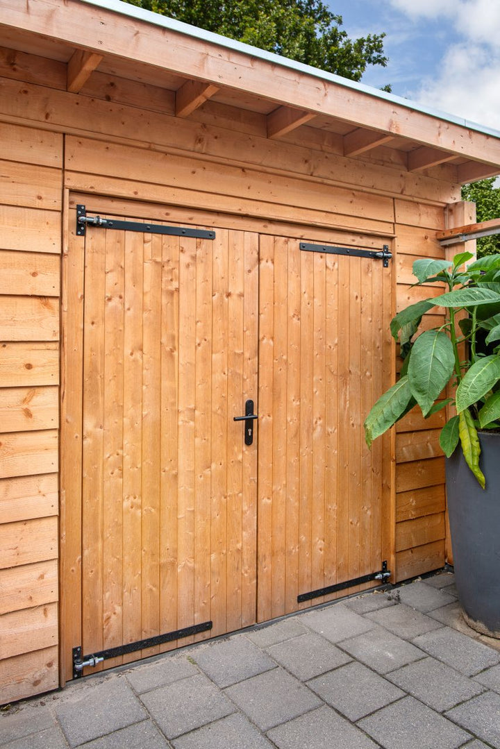 Red Class Wood dubbele dichte deur 185x205 cm