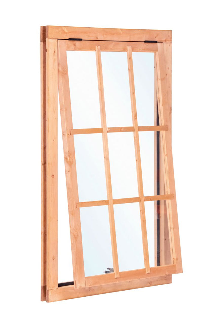 Red Class Wood uitzetraam 9-ruits