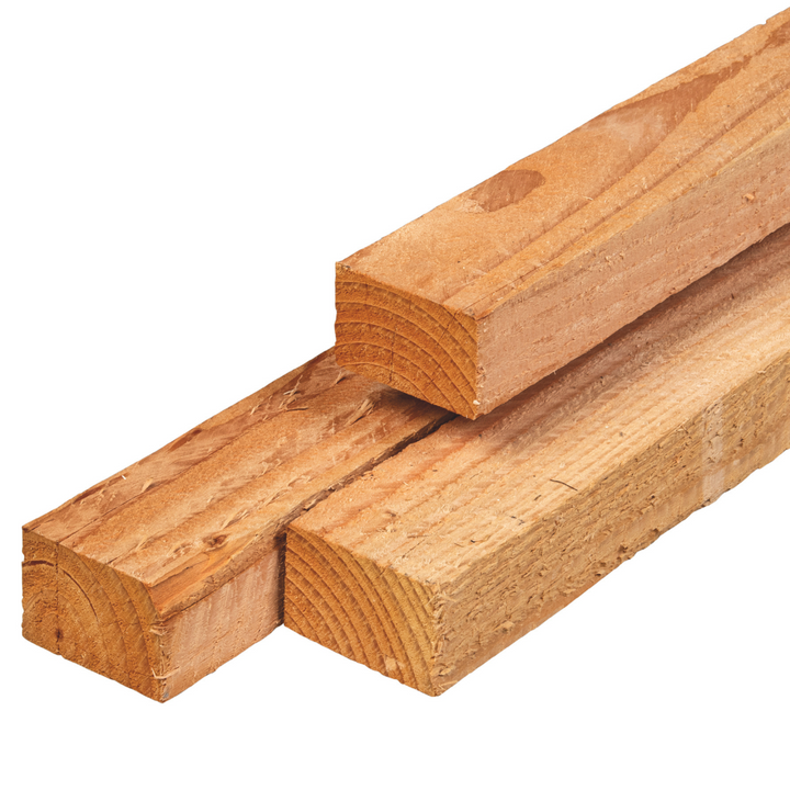 Regel douglas 4,5 x 7,5 cm fijn bezaagd