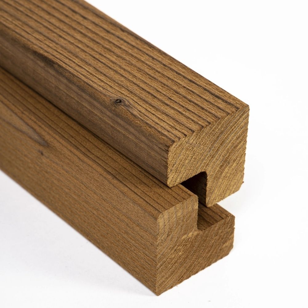 Modiwood Binnen-Buitenhoek Geborsteld