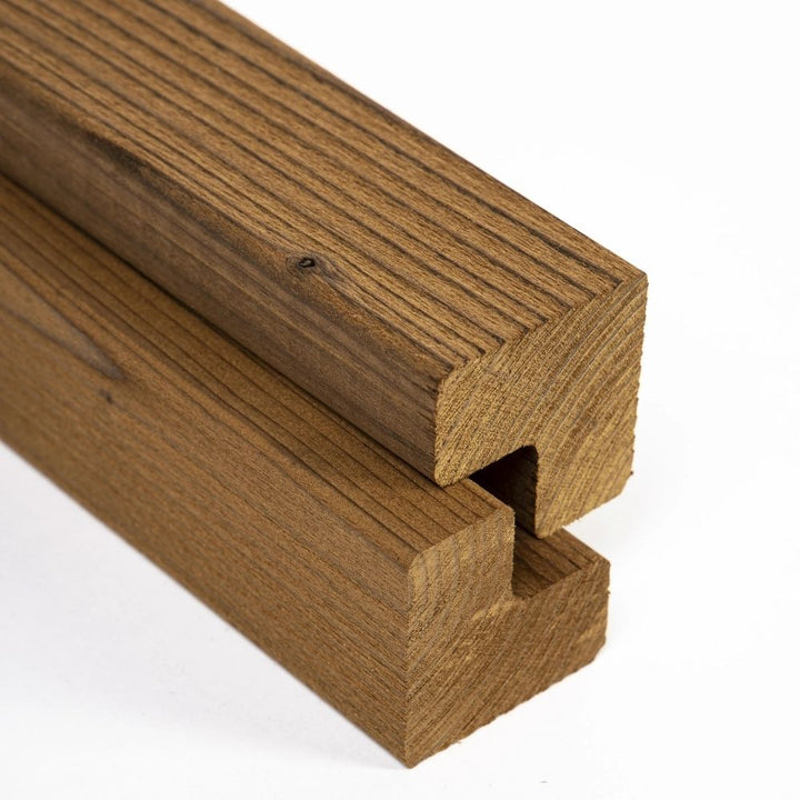 Modiwood Binnen-Buitenhoek Geborsteld