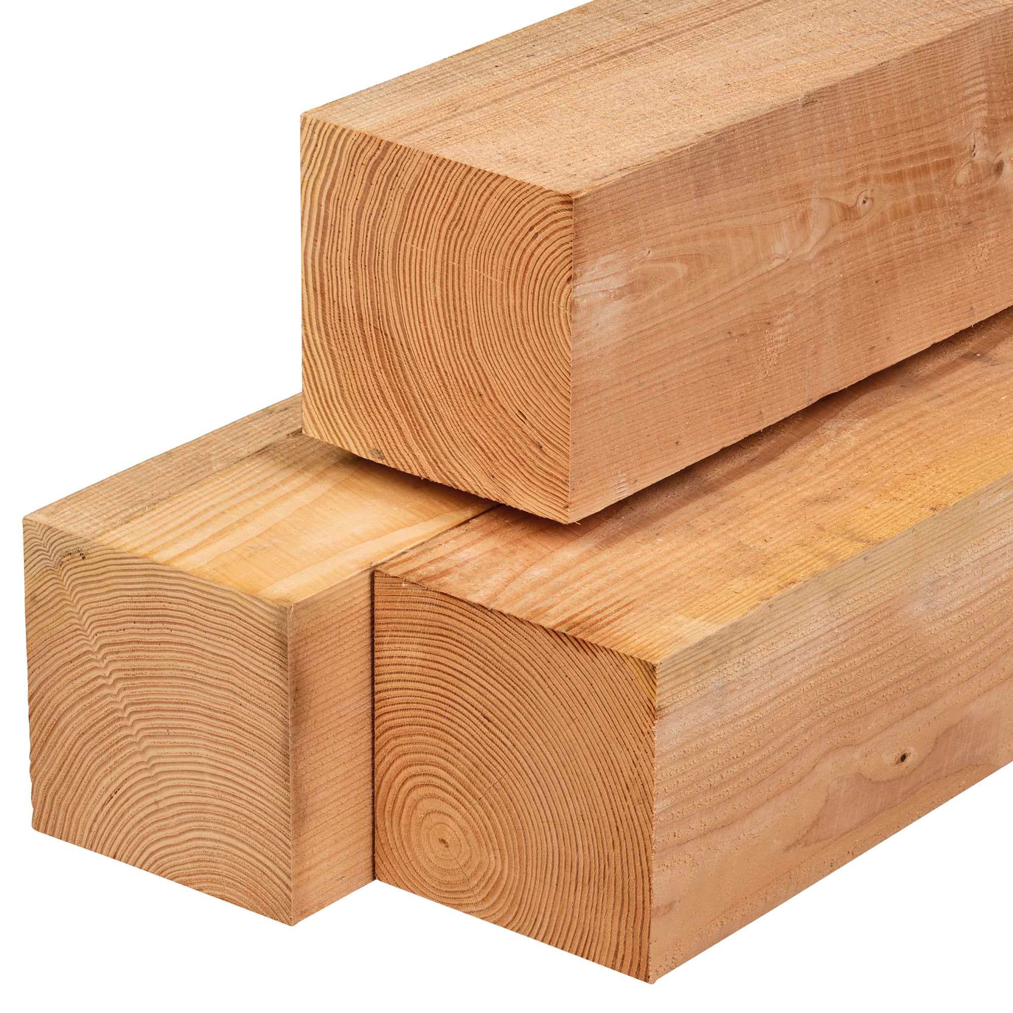 paal douglas 19,0 x 19,0 cm geschaafd